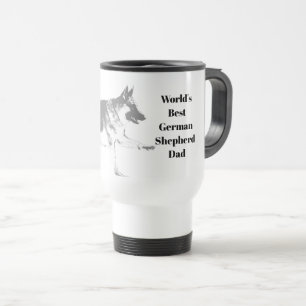 German Shepherd Commuter Coffee Mug
