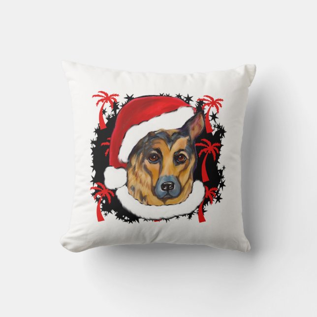 GERMAN SHEPHERD CUSHION (Front)