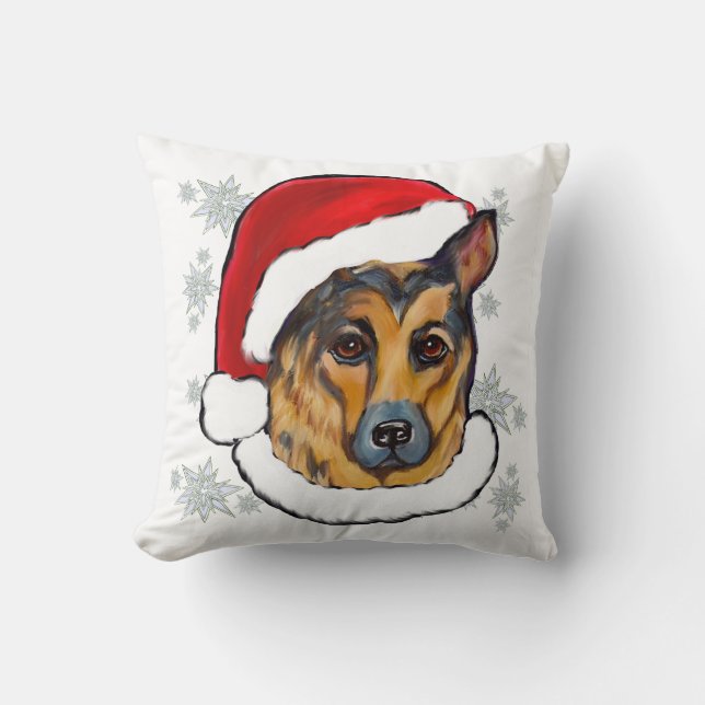 GERMAN SHEPHERD CUSHION (Front)