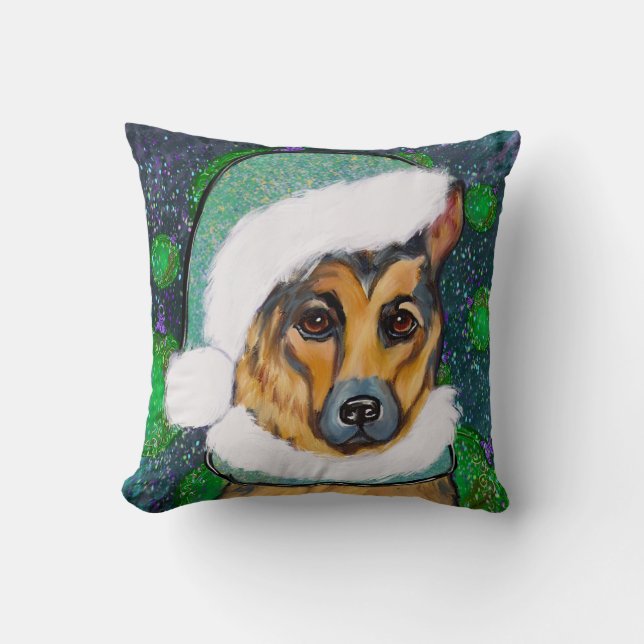 GERMAN SHEPHERD   CUSHION (Front)