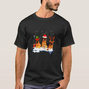 German Shepherd  Cute Christmas T-Shirt