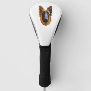 German Shepherd Cute Puppy Dog Golf Head Cover