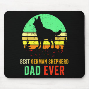 German Shepherd Dad Dog Owner Essential Mouse Pad