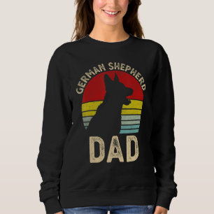 German Shepherd Dad Dog 's Happy Father's Day Sweatshirt