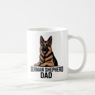 german shepherd dad german shepher lover dog cofee coffee mug