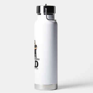 German Shepherd Dad � Loyal. Fierce. Protective. Water Bottle