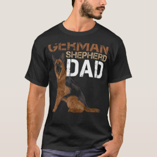 German Shepherd Dad Owner Shepard German Dog Dog T-Shirt