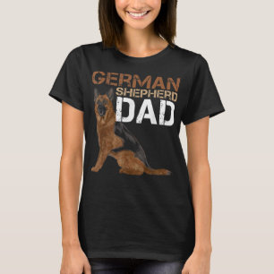 German Shepherd Dad Owner Shepard German Dog Lover T-Shirt
