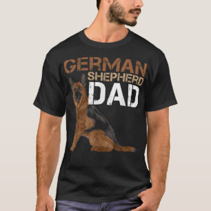 German Shepherd Dad Owner Shepard German Dog Lover T-Shirt