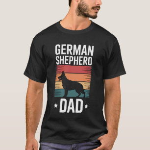 German Shepherd Dad Pet Walker Handler Dog Trainin T-Shirt