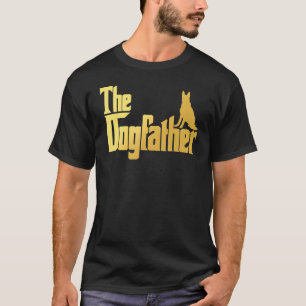 German Shepherd Dad The Dogfather Birthday Father T-Shirt