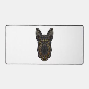 German Shepherd Design German Shepherd Gifts Dog O Desk Mat