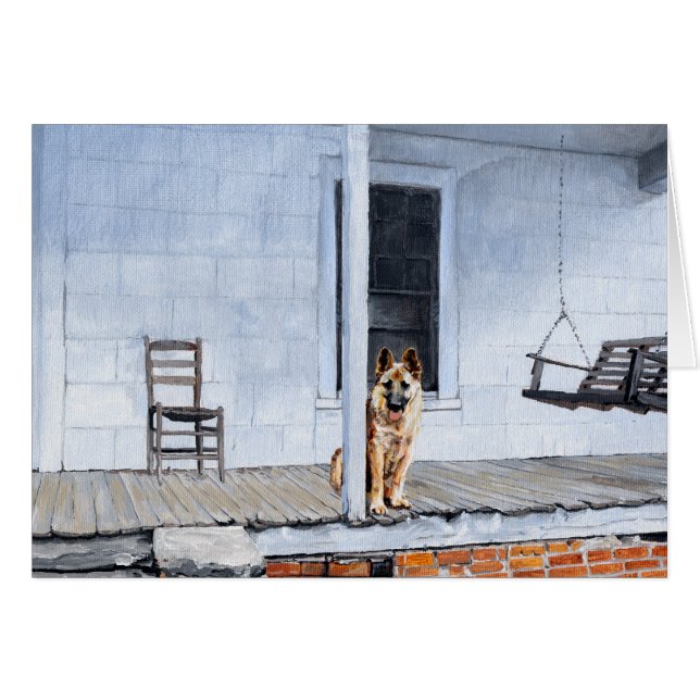 German Shepherd Dog (Front Horizontal)