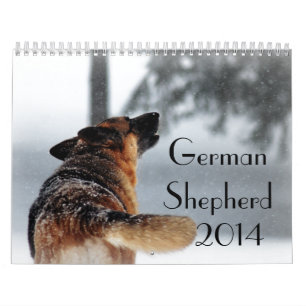 German Shepherd Dog 2014 Calendar