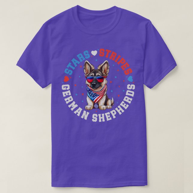 German Shepherd Dog 2 T-Shirt (Design Front)
