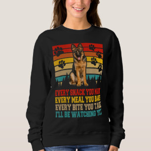 German Shepherd Dog Activities Matching Dog 1 Sweatshirt