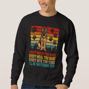 German Shepherd Dog  Activities Matching Dog Sweatshirt