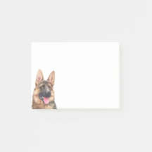 German Shepherd Dog Alsatian GSD Pet Watercolor