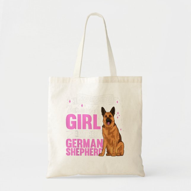 German Shepherd Dog Apparel for Womens Tote Bag (Front)