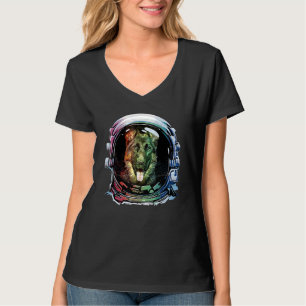 German Shepherd Dog Astronaut Dog T-Shirt