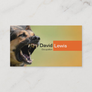 German Shepherd Dog Business Card