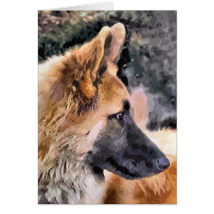 GERMAN SHEPHERD DOG card