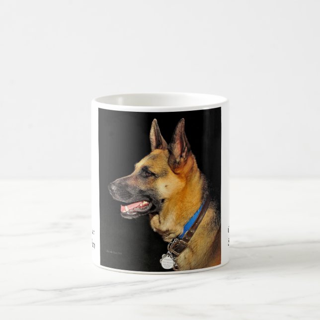 German Shepherd Dog Coffee Mug (Center)