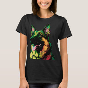 German Shepherd Dog Costume Outfit Mum Dad  2 T-Shirt