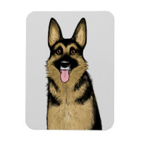 German Shepherd Dog | Cute GSD | Pet Lover's Art