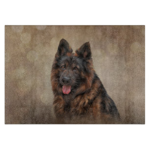 German Shepherd dog Cutting Board