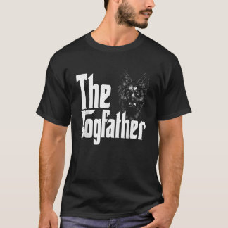 German Shepherd Dog Dad Dogfather Dogs Daddy Fathe T-Shirt