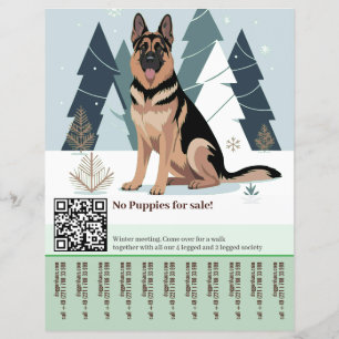 German Shepherd Dog Flyer