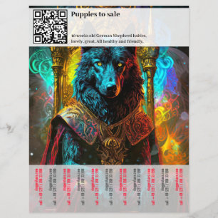 German Shepherd Dog Flyer
