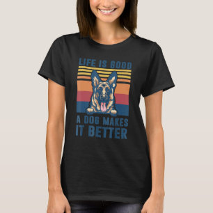 German Shepherd Dog  Funny Dog Dad Mum Men Women T-Shirt