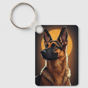 🐾 German Shepherd Dog Gifts For Dog Lovers 🐾 Key Ring