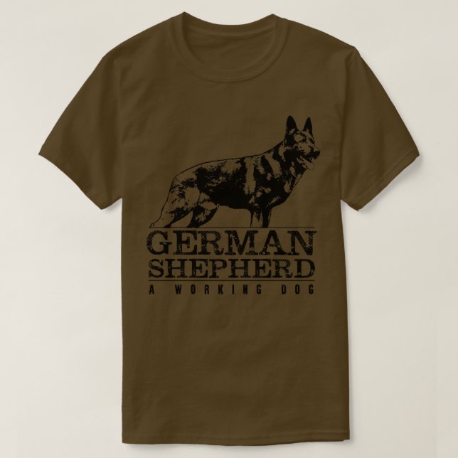 German Shepherd Dog GSD (13) T-Shirt (Design Front)