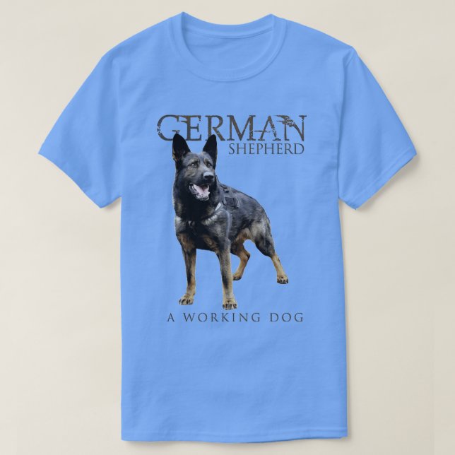 German Shepherd Dog GSD (3) T-Shirt (Design Front)