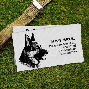 German Shepherd Dog - GSD Business Card