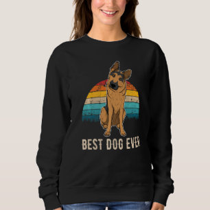 German Shepherd Dog Gsd Sunset 2 Sweatshirt