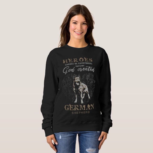 German Shepherd Dog  - GSD Sweatshirt (Front Full)