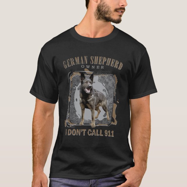 German Shepherd Dog - GSD T-Shirt (Front)