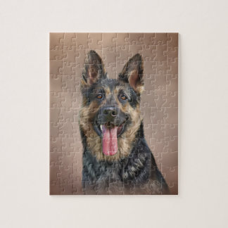 German Shepherd dog Jigsaw Puzzle