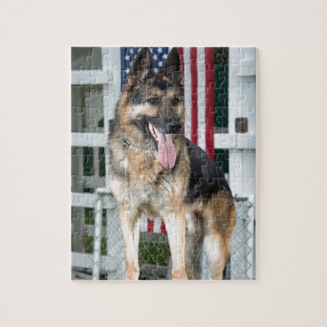 German Shepherd Dog Jigsaw Puzzle (Vertical)