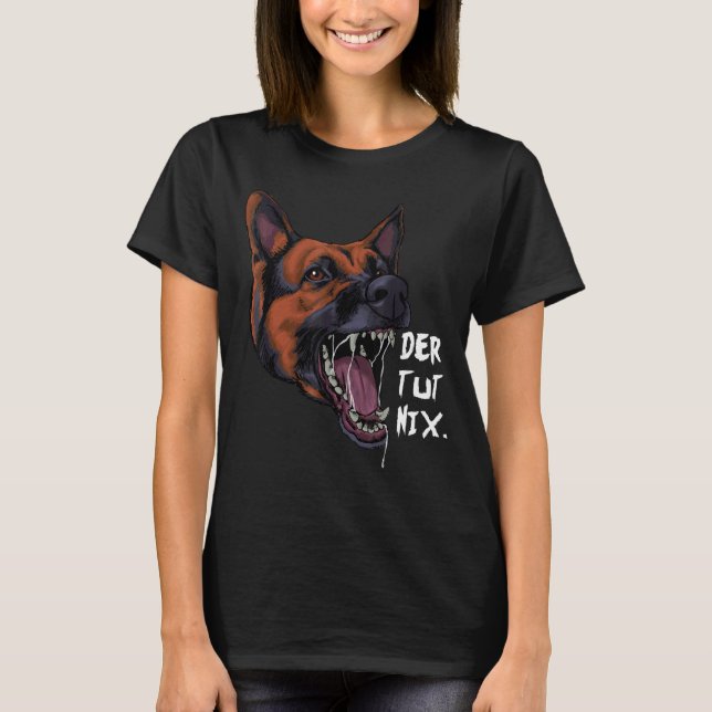 German Shepherd Dog K9 Shepherd 1 T-Shirt (Front)