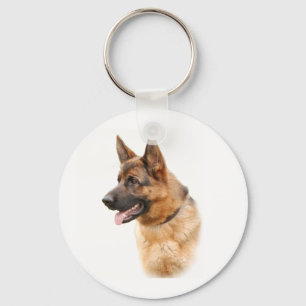 German shepherd dog key ring