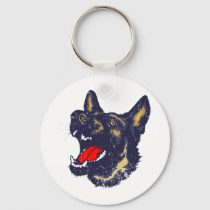 German Shepherd Dog Key Ring