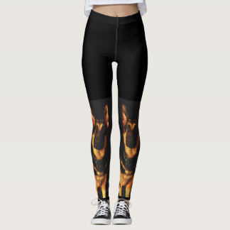 GERMAN SHEPHERD DOG leggings