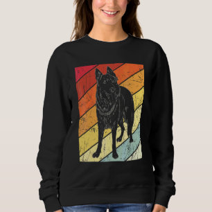 German Shepherd Dog Love Motif Dog Owner Sweatshirt