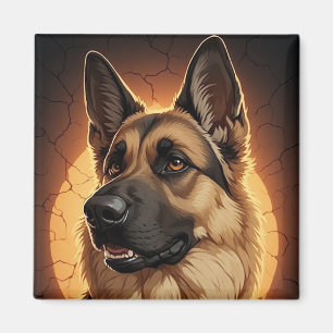 🐾 German Shepherd Dog Lover Gift Ideas 🐾 Magnet