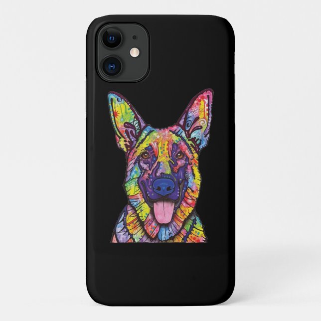 German Shepherd Dog Lovers Case-Mate iPhone Case (Back)